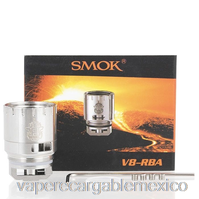 Bobinas De Repuesto Para Motores Turbo Smok Tfv8 Vape Recargables V8 Rba - Dos Postes (paquete De 1)